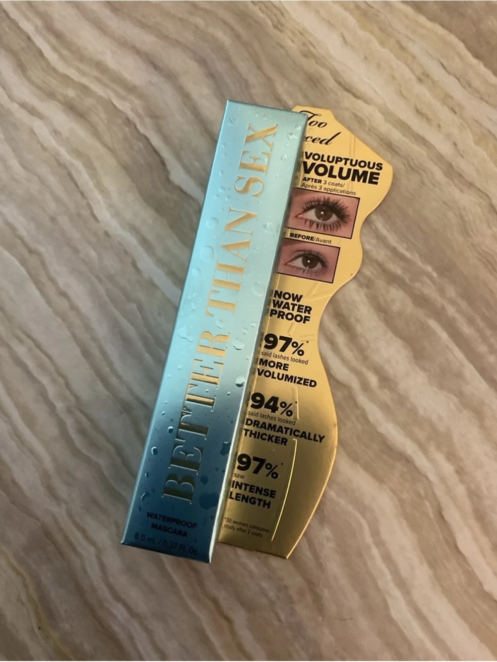 Too Faced Better Than Sex Waterproof Mascara - Black